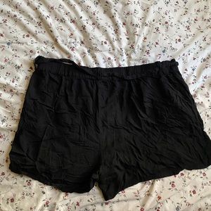 Black comfy shorts from Old Navy